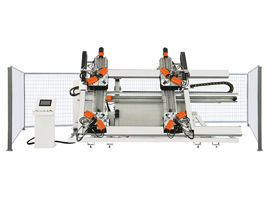 CNC Four Mitre Corner Combining Machine